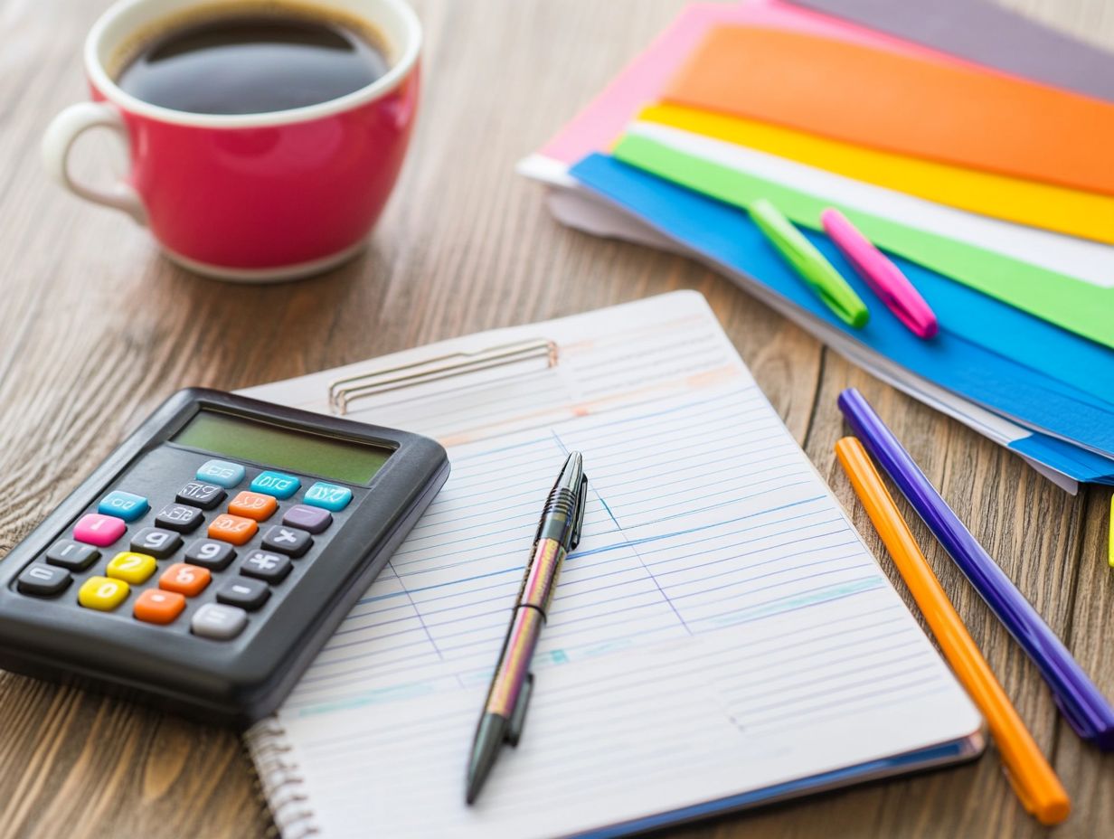 A collection of budgeting tools for managing household expenses