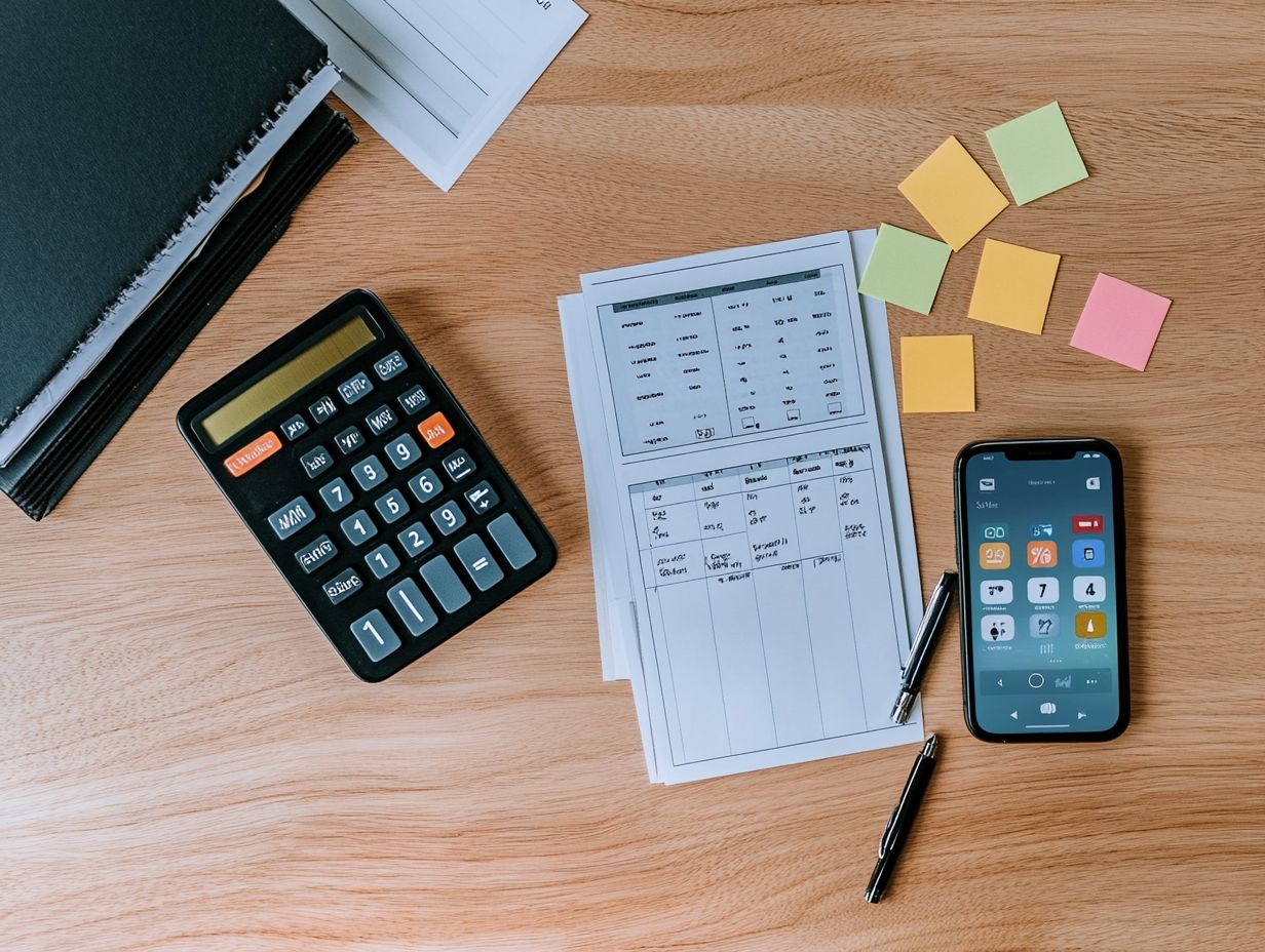 Visual representation of budgeting tools simplifying financial management